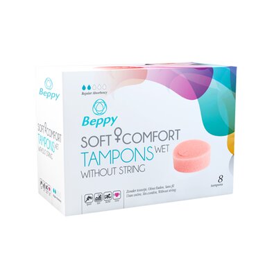 Beppy Soft + Comfort Tampons WET - 8 Stck