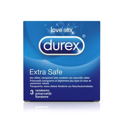 Durex Extra Safe Kondomen - 3 Stck