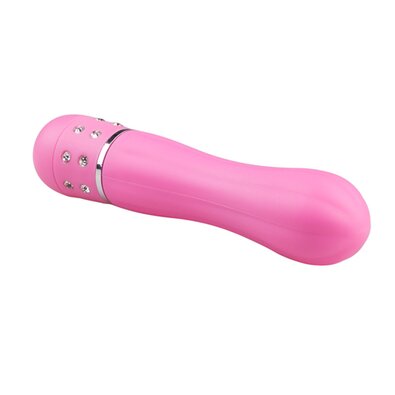 EasyToys Mini-Vibrator mit Rillen in Pink