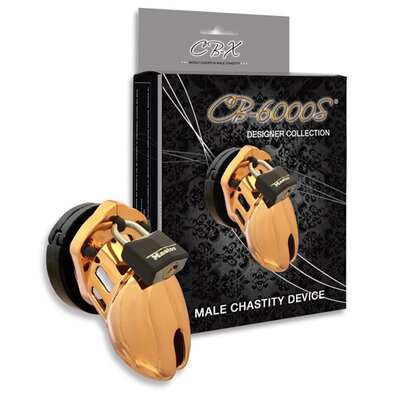 CB-6000S Gold Chastity Cage