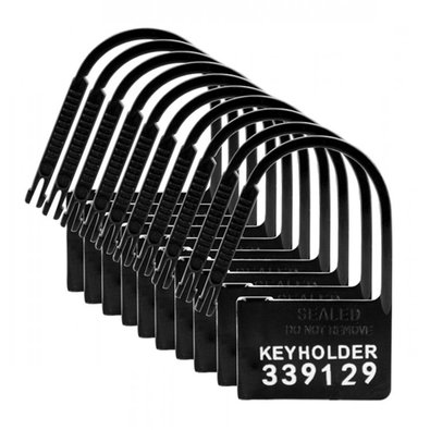 Keyholder Nummerierte Plastik-Schlsser - 10 Stck