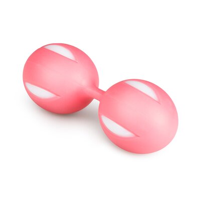 Wiggle Duo Kegel Ball - pink/wei