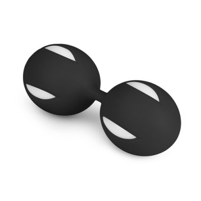 Wiggle Duo Kegel Ball - schwarz/wei