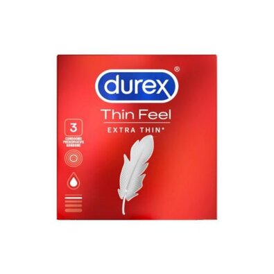 Durex Thin Feel Extra Thin - 3 Stck