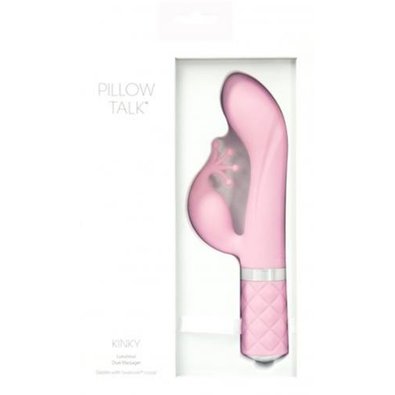 Pillow Talk - Kinky Rabbit & G-Punkt-Vibrator - Rosa
