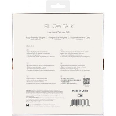Pillow Talk - Verspielte Lustkugeln - Rosa